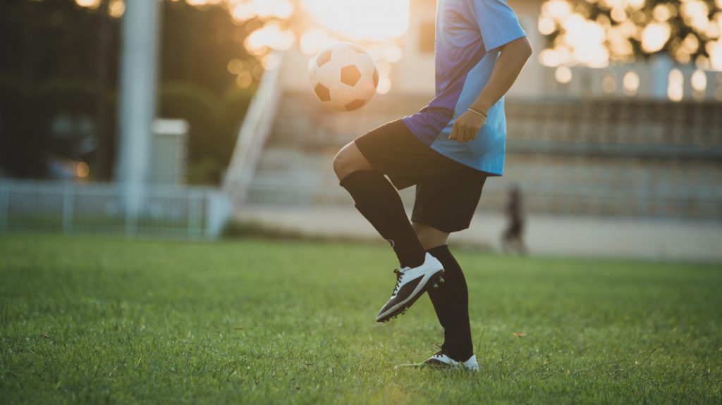 man playing soccer top easiest sports