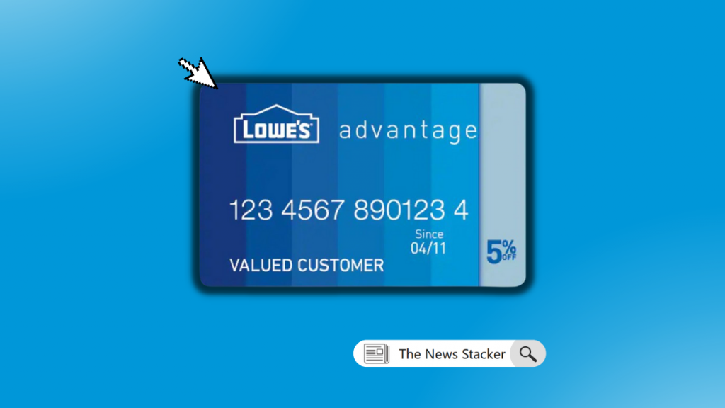 Lowe's Advantage Card