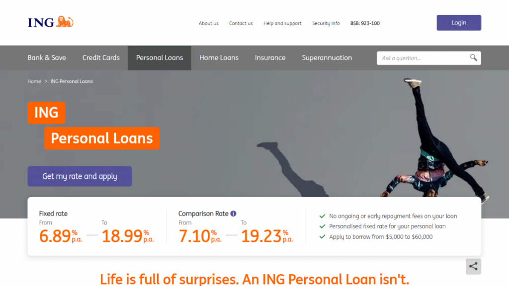 ING Personal Loan