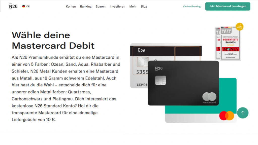 N26 Mastercard